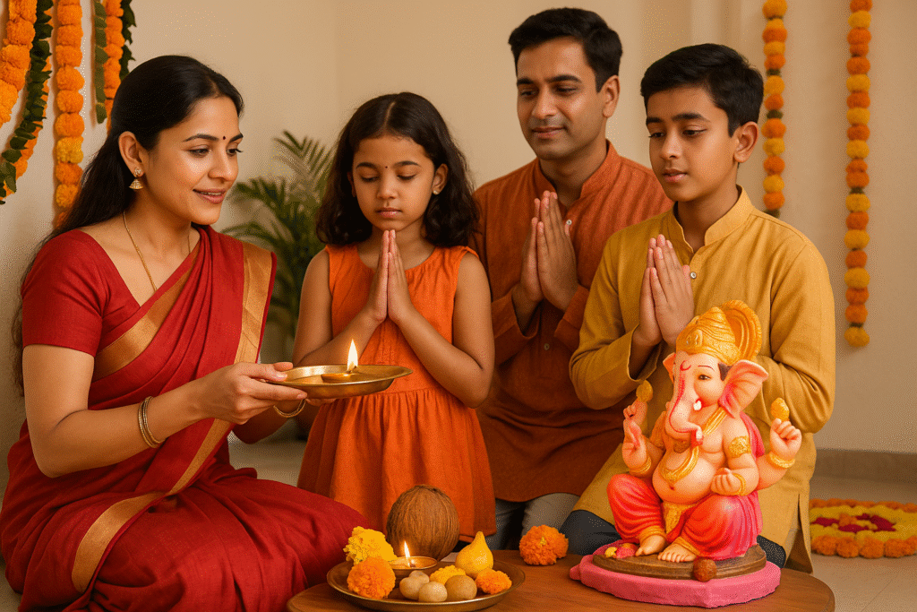 file 00000000077c6230a4c29bd0fd199c79 2 गणपती बाप्पाची स्थापना कशी करावी? | संपूर्ण स्टेप बाय स्टेप मार्गदर्शन मराठीत