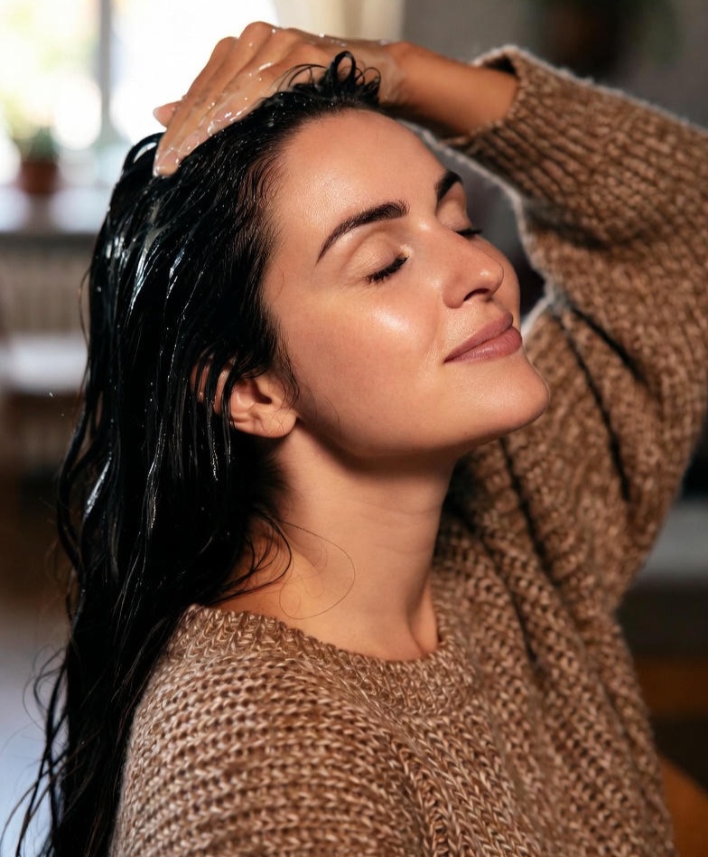 36bcb0e3 032b 4f82 95c9 aea2a3e960bb हिवाळ्यात केसांमध्ये ओलावा टिकवण्यासाठी 7 सर्वोत्तम नैसर्गिक तेलं | Winter Hair Care Tips in Marathi