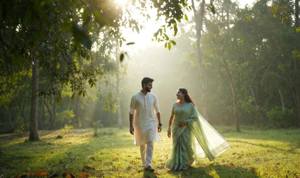 45eaa8da 501d 40c8 b610 baa5185c1c70 10 बेस्ट प्री-वेडिंग फोटोशूट आयडियाज – नैसर्गिक आणि क्रिएटिव्ह लुक्स