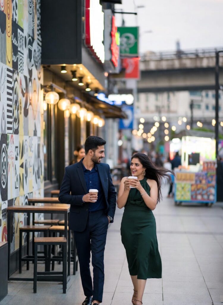 75f44a2c 0e8f 442e b8d5 5dbd45f3c085 10 बेस्ट प्री-वेडिंग फोटोशूट आयडियाज – नैसर्गिक आणि क्रिएटिव्ह लुक्स