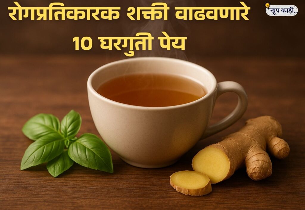 भाषा बदलली की ओळख हरवते 20251102 194958 0000 रोगप्रतिकारक शक्ती वाढवणारे 10 घरगुती पेय